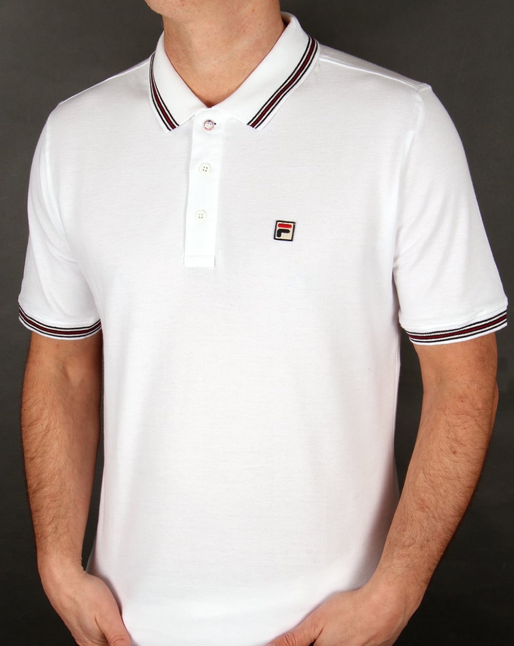 Fila Vintage Matcho 4 Poloshirt Weiß