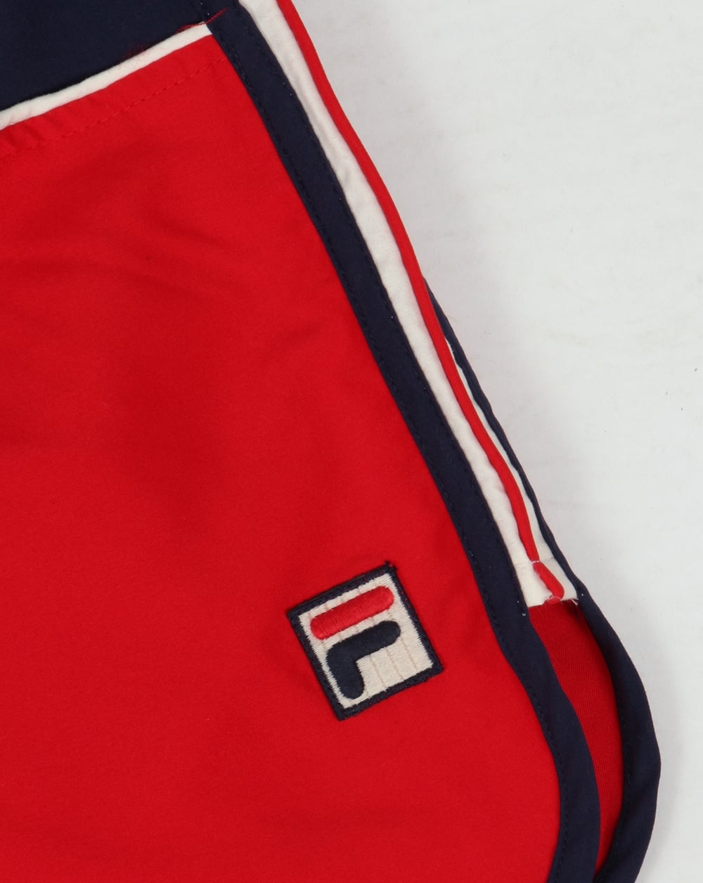 Fila Vintage Tomas Beach Badeshorts Rot