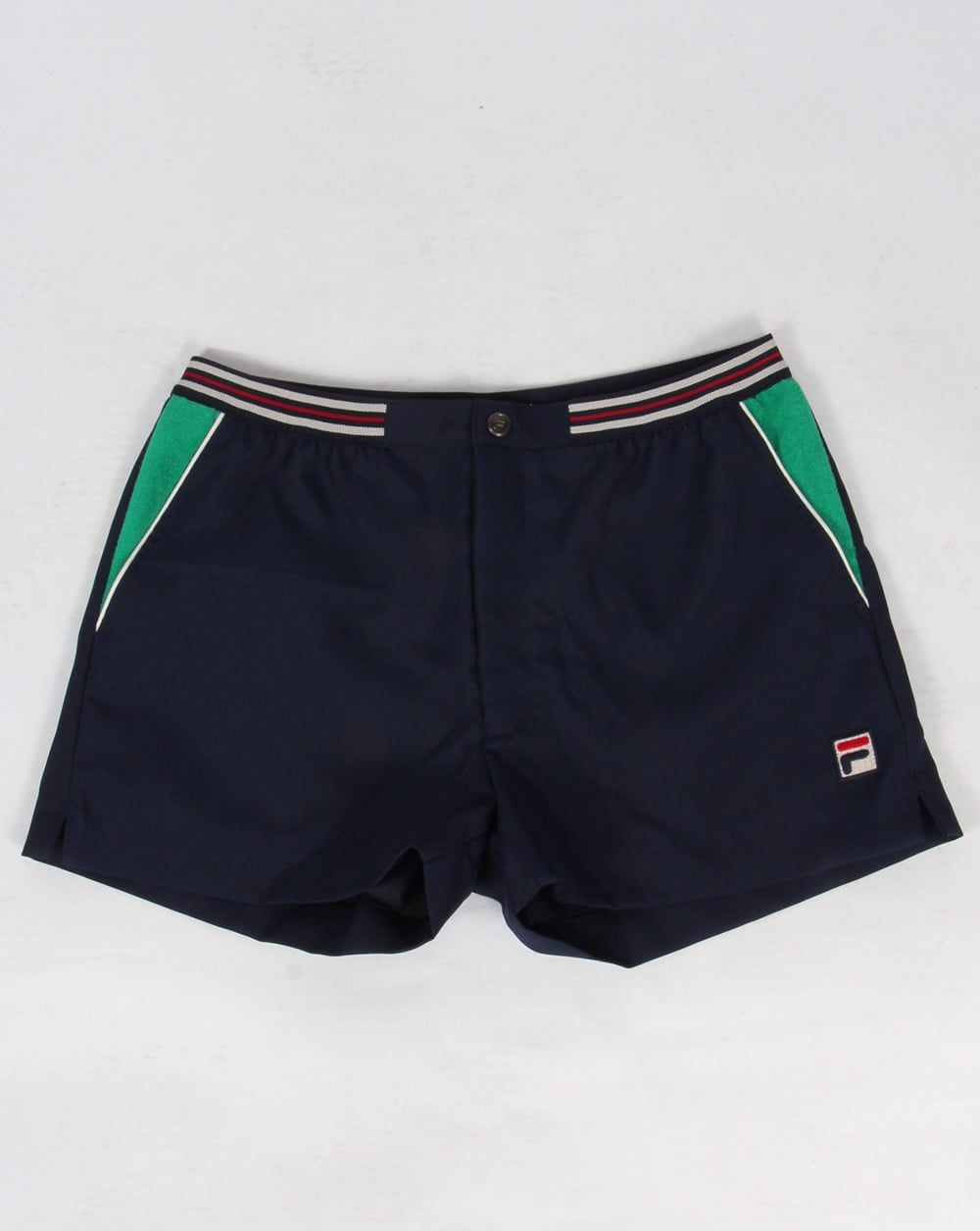 Fila Vintage High Tide 4 Shorts Marineblau/Grün