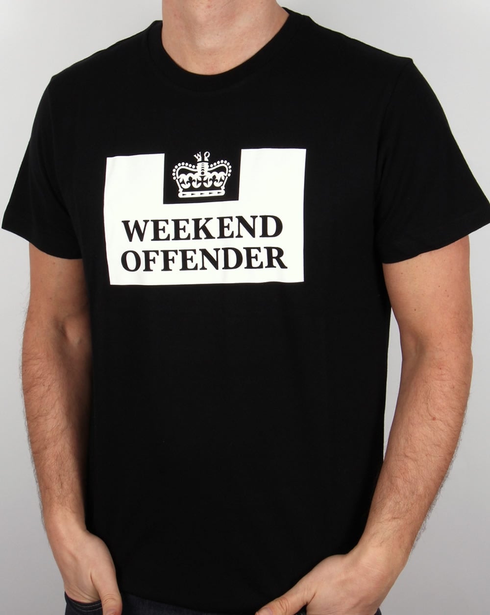 Weekend Offender Prison T Shirt Black