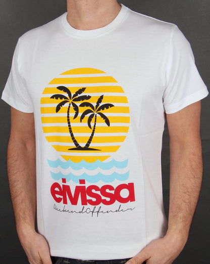 Weekend Offender Eivissa T-Shirt Weiß