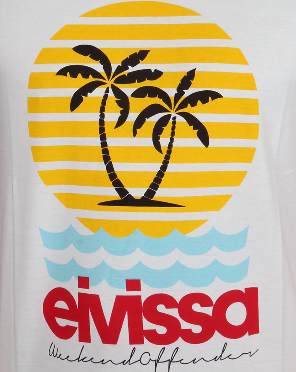 Weekend Offender Eivissa T-Shirt Weiß