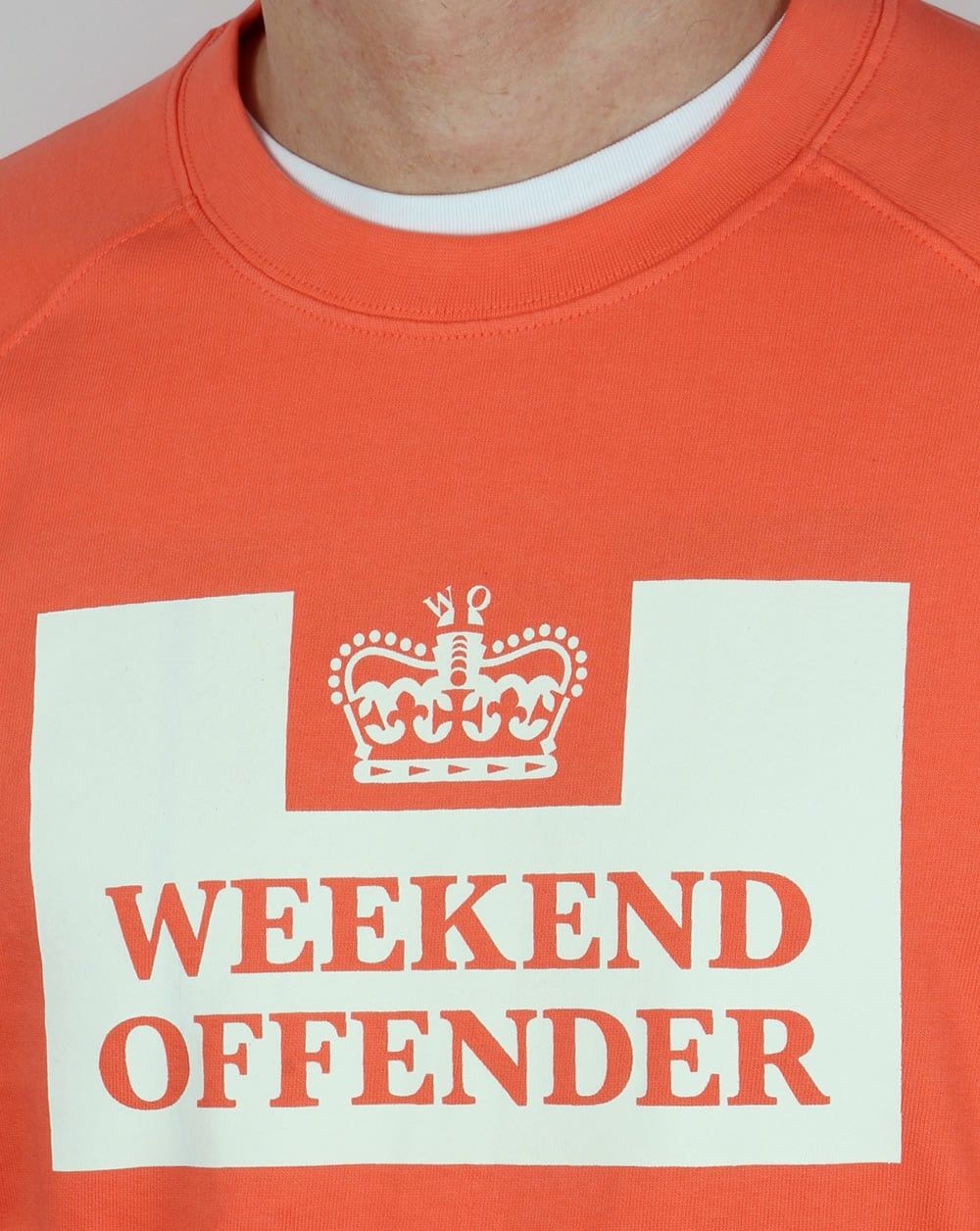Weekend Offender Penitentiary Sweatshirt Koralle