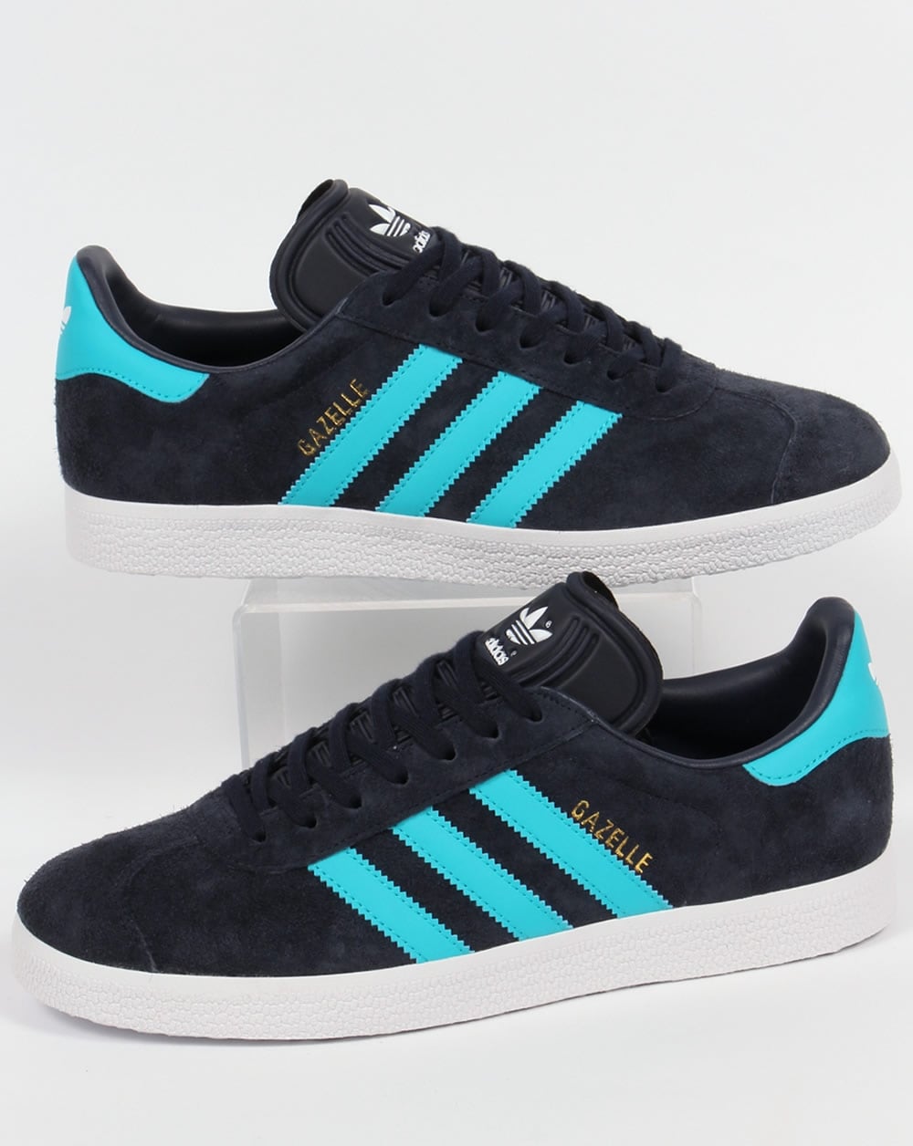 Adidas Gazelle Sneakers Marineblau/Leuchtend Blau