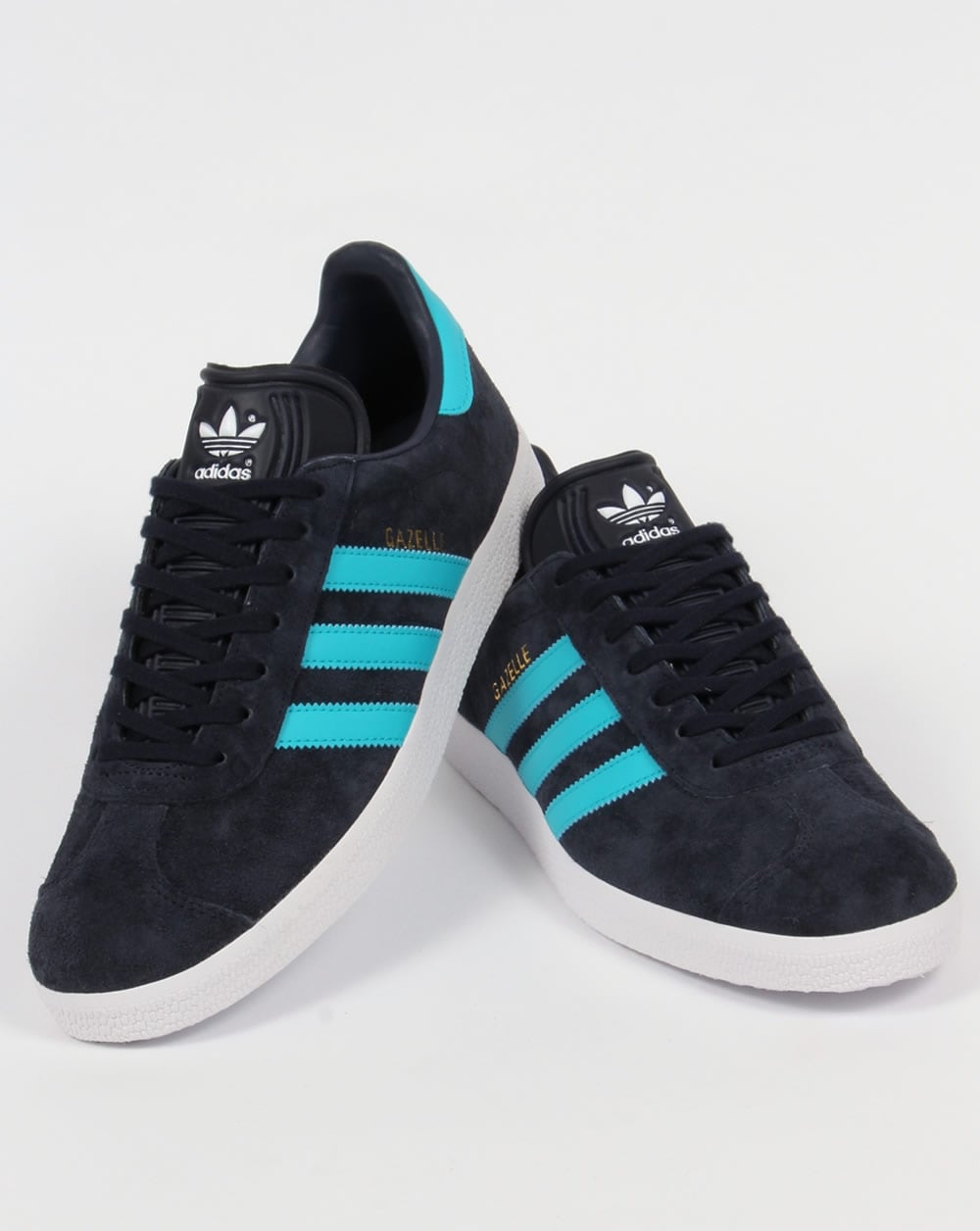 Adidas Gazelle Sneakers Marineblau/Leuchtend Blau
