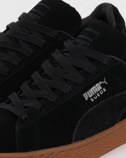 Puma – Citi – Schwarze Wildleder-Sneaker