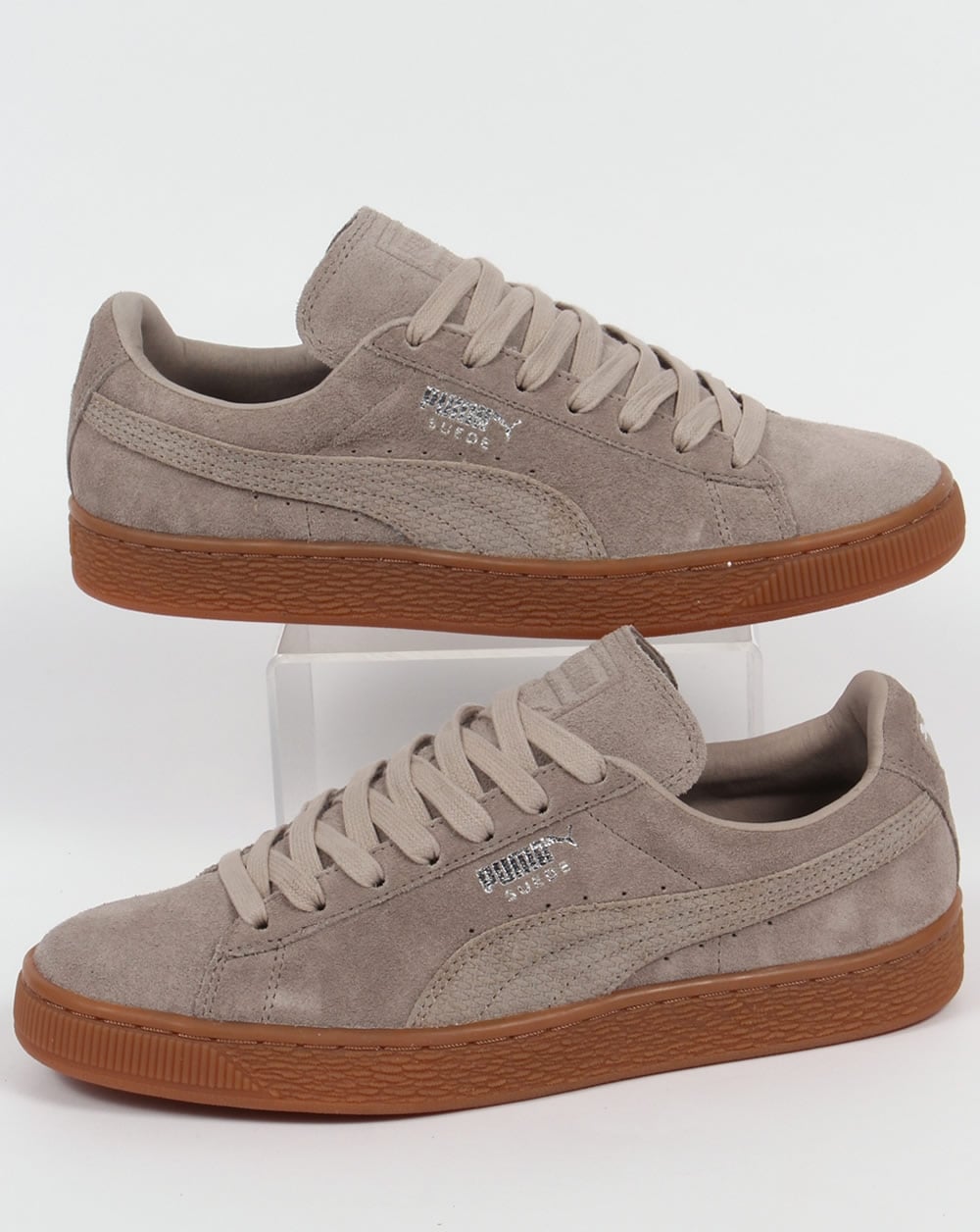 Puma Suede Citi Trainers Stone