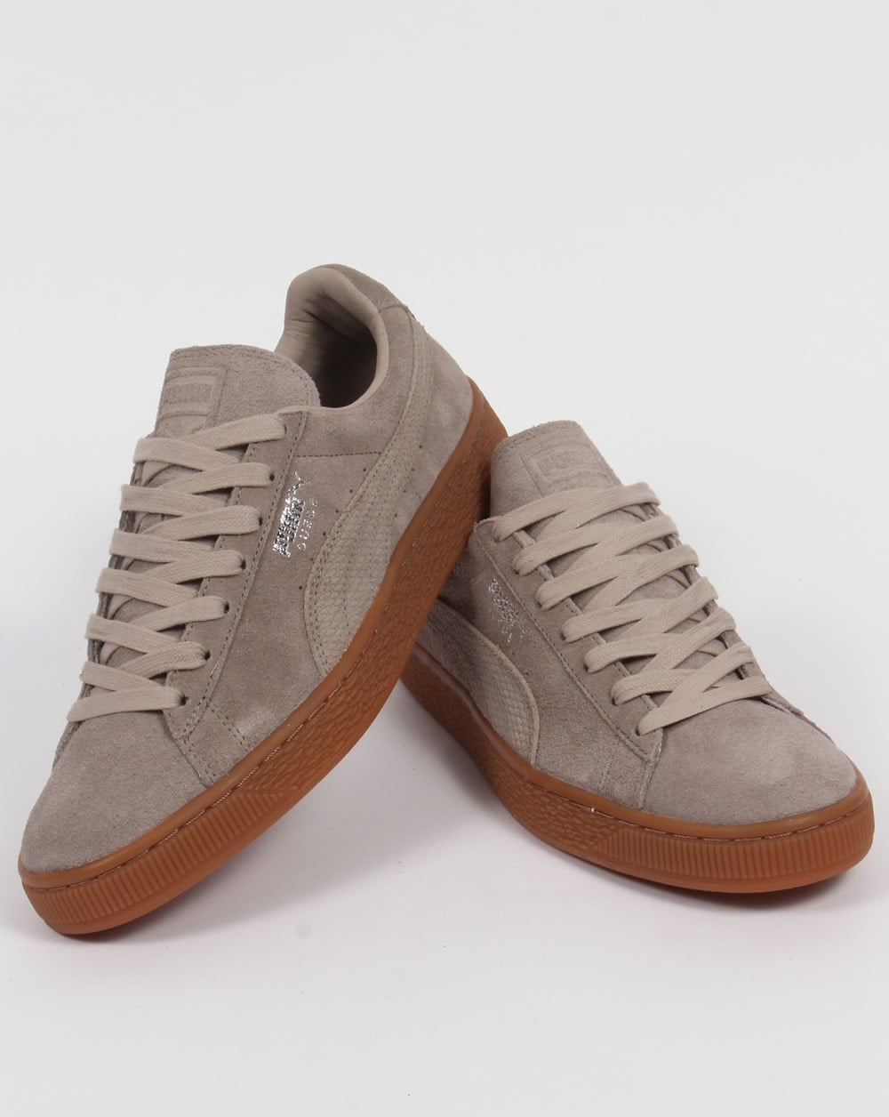 Puma Suede Citi Trainers Stone