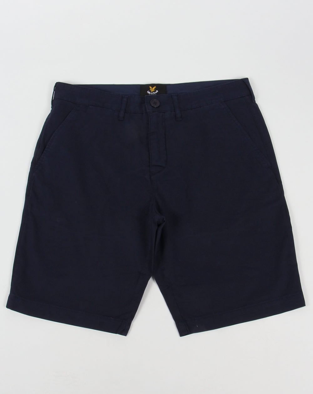 Lyle And Scott – Garment Dye – Shorts in Marineblau