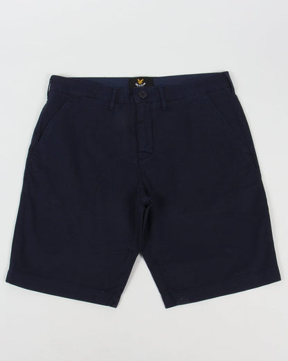 Lyle And Scott – Garment Dye – Shorts in Marineblau