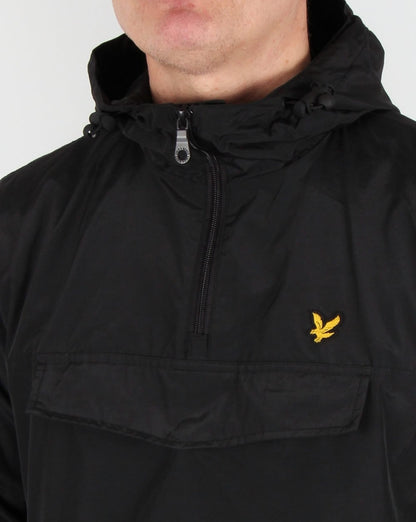 Lyle And Scott – Schwarze Kitteljacke mit Reißverschluss