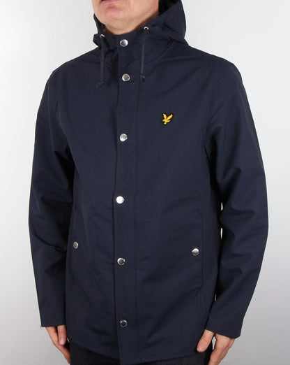Lyle And Scott, Marineblauer Regenmantel
