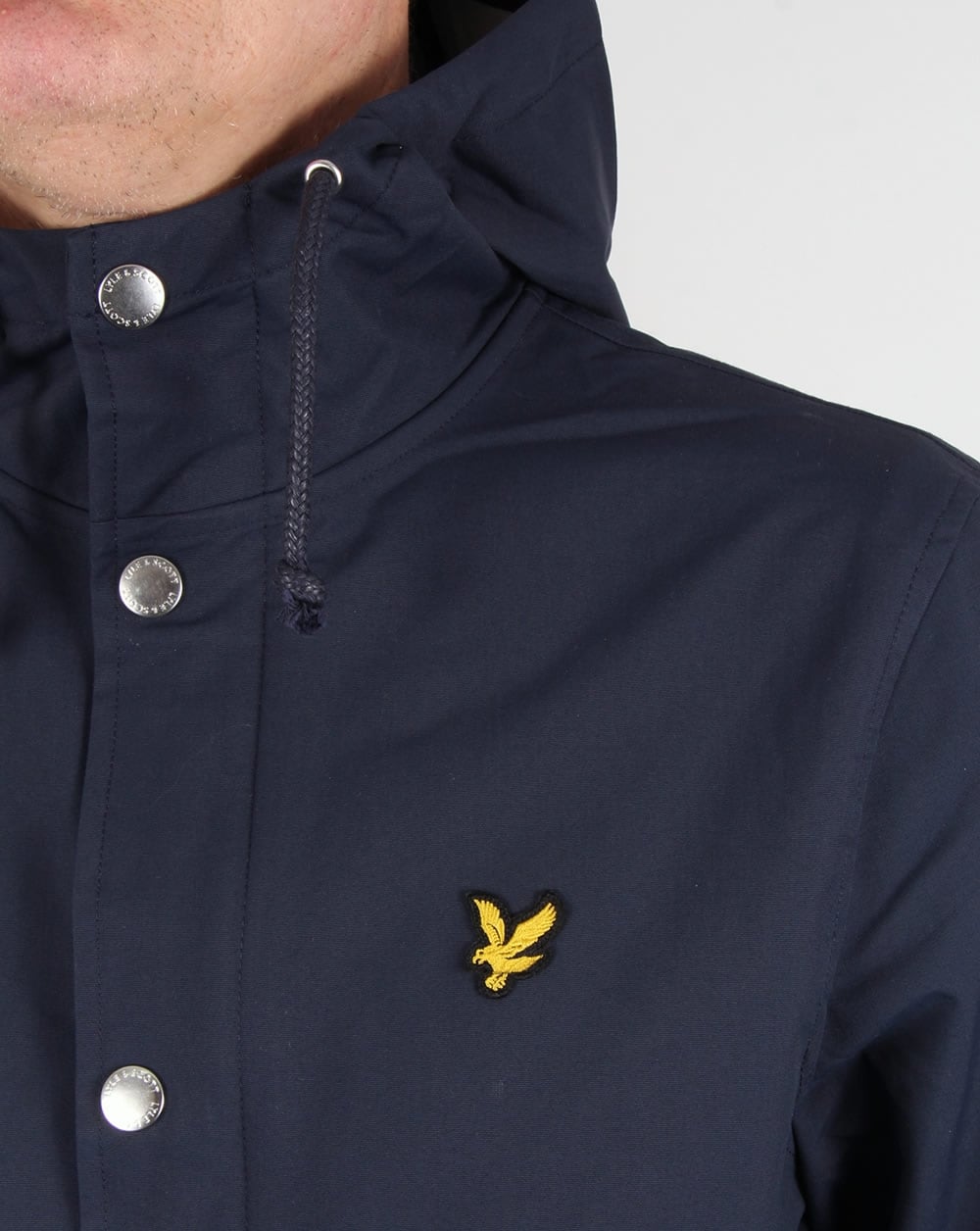Lyle And Scott, Marineblauer Regenmantel