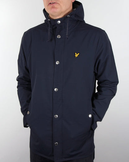 Lyle And Scott, Marineblauer Regenmantel