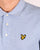 Lyle And Scott Long Sleeve Polo Shirt Blue Marl