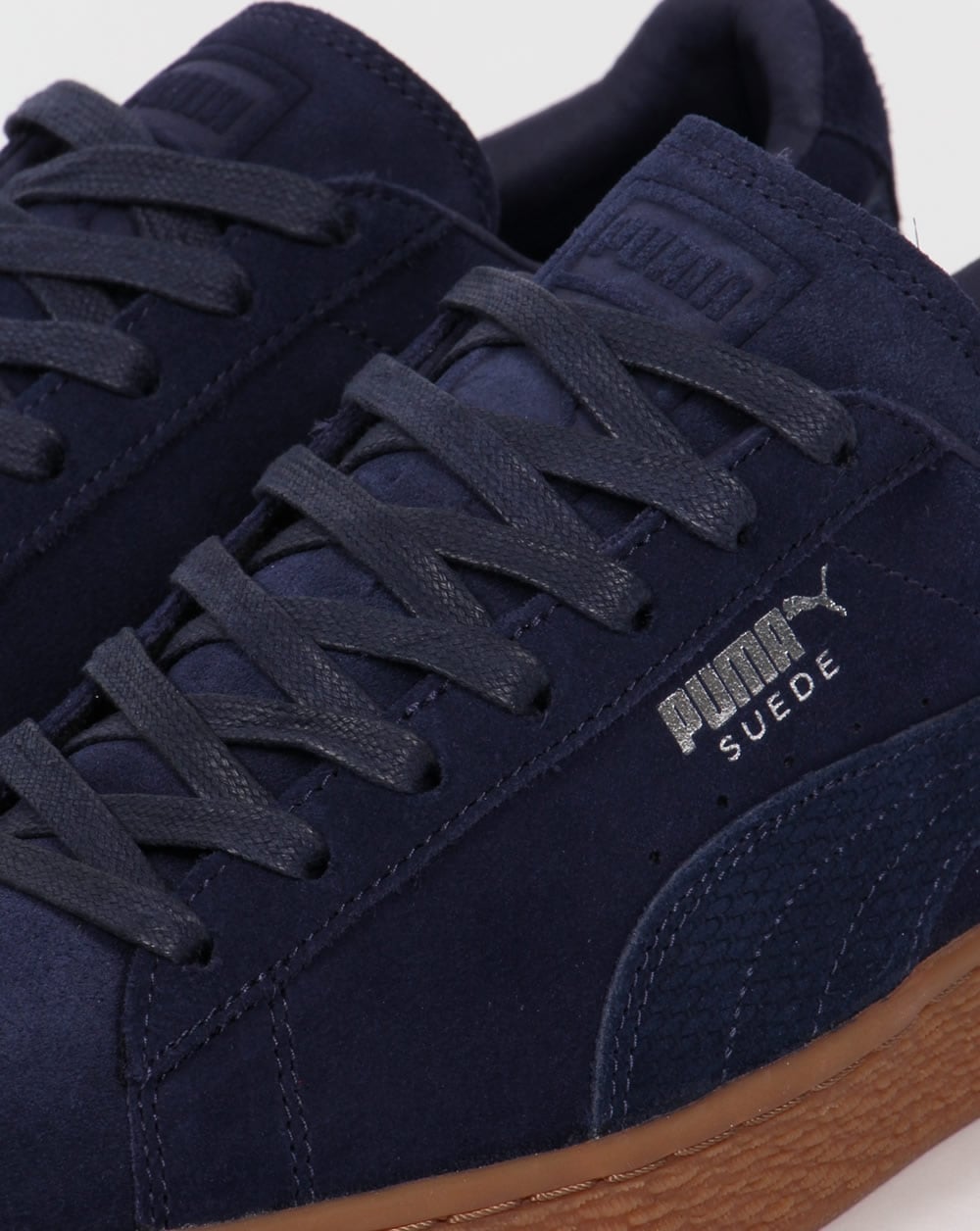 Puma – Citi – Sneaker aus Wildleder in Marineblau