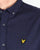 Lyle And Scott Multi Colour Running Stitch Shirt Navy
