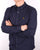 Lyle And Scott Multi Colour Running Stitch Shirt Navy