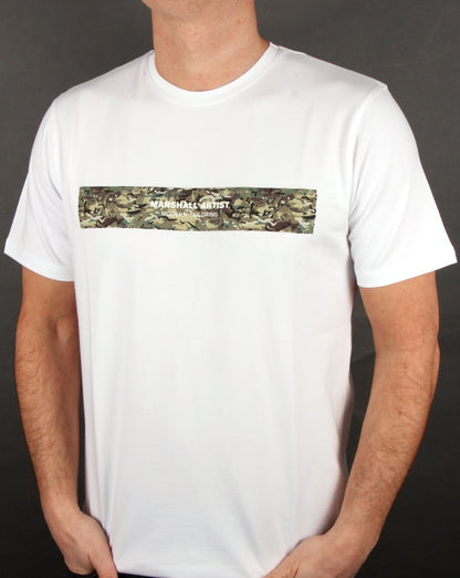 Marshall Artist MTC Fiore Grafik T-Shirt Weiß