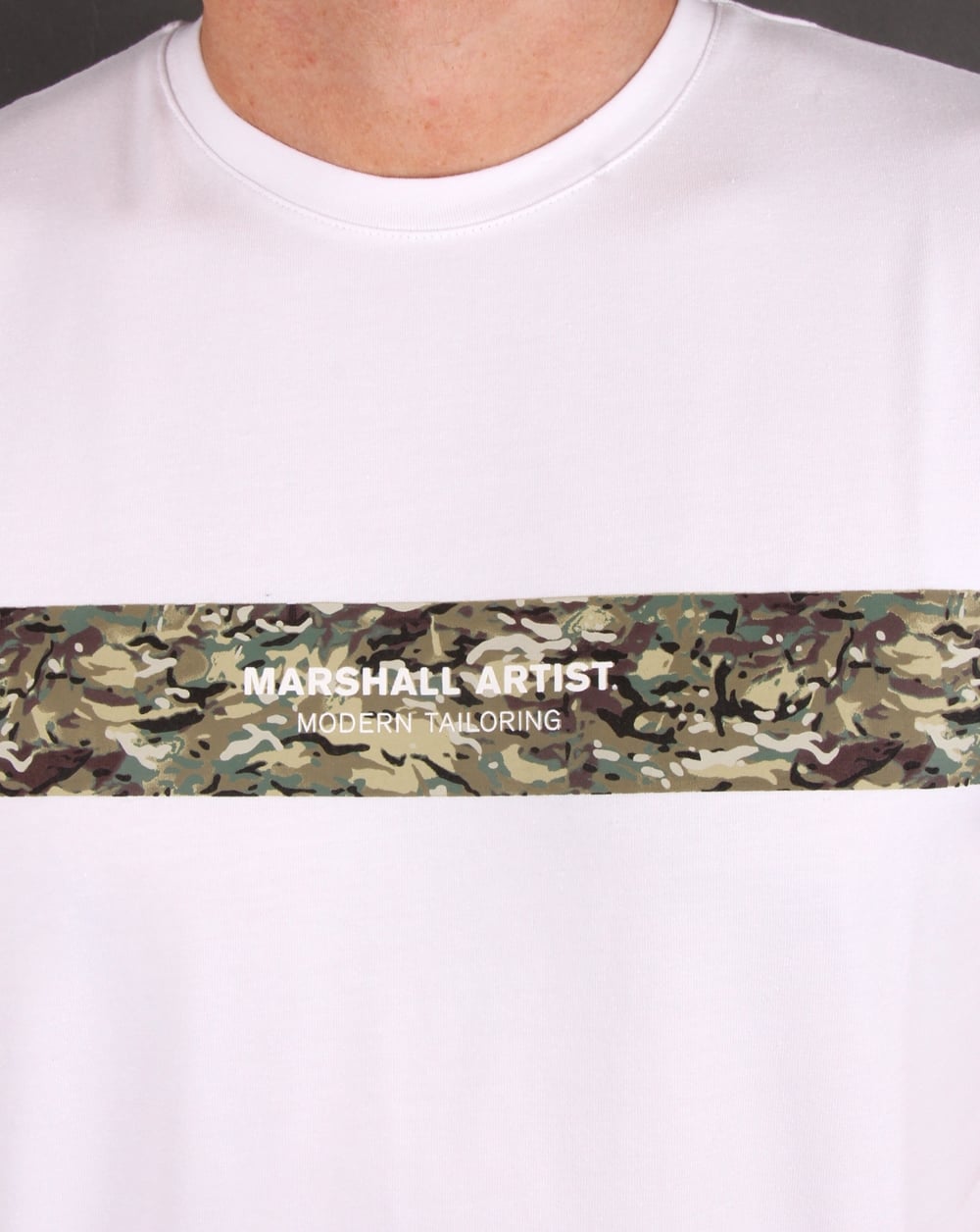 Marshall Artist MTC Fiore Grafik T-Shirt Weiß