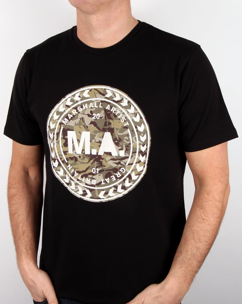 Marshall Artist – T-Shirt mit „MTC Siren“-Grafik, Schwarz