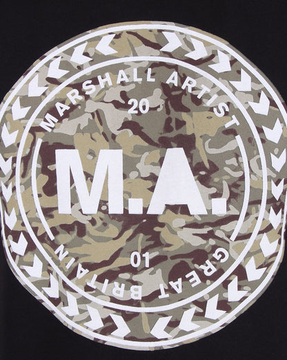 Marshall Artist – T-Shirt mit „MTC Siren“-Grafik, Schwarz