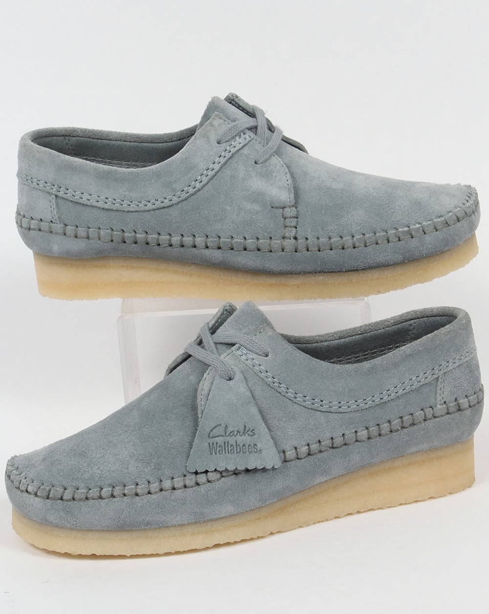 Clarks Originals Weaver Schuhe Blau Grau