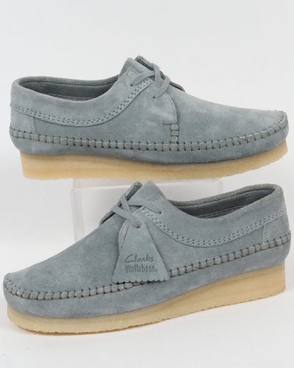 Clarks Originals Weaver Schuhe Blau Grau