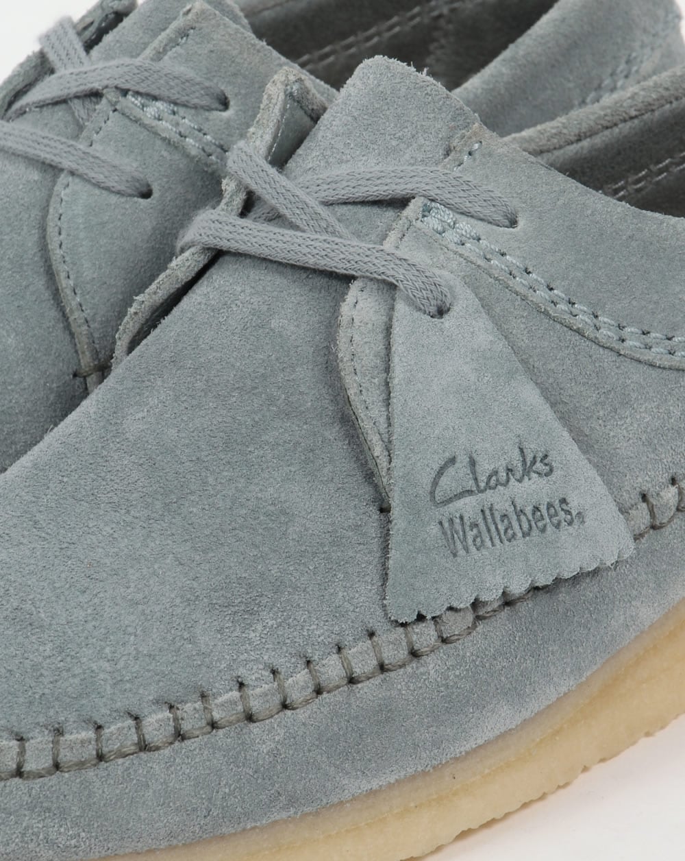 Clarks Originals Weaver Schuhe Blau Grau