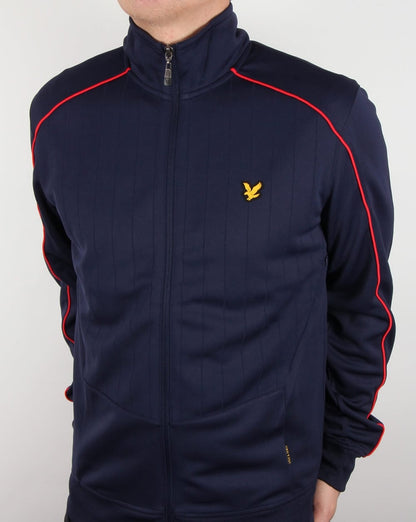 Lyle And Scott Active Bannister Trainingsjacke, Marineblau