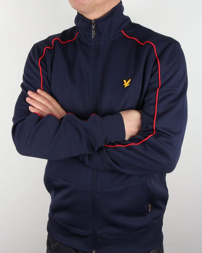 Lyle And Scott Active Bannister Trainingsjacke, Marineblau