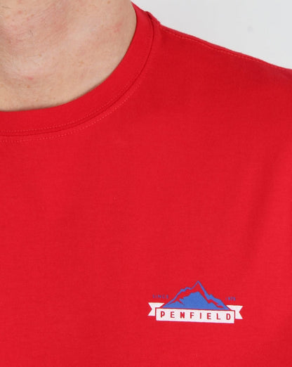 Penfield Logo T-Shirt Rot