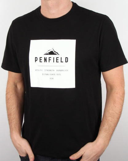 Penfield Kemp T-Shirt Schwarz