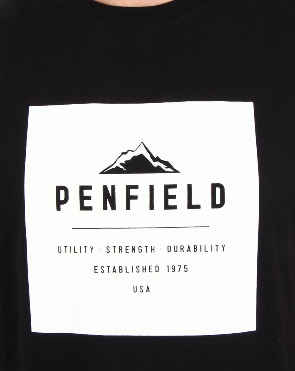 Penfield Kemp T-Shirt Schwarz