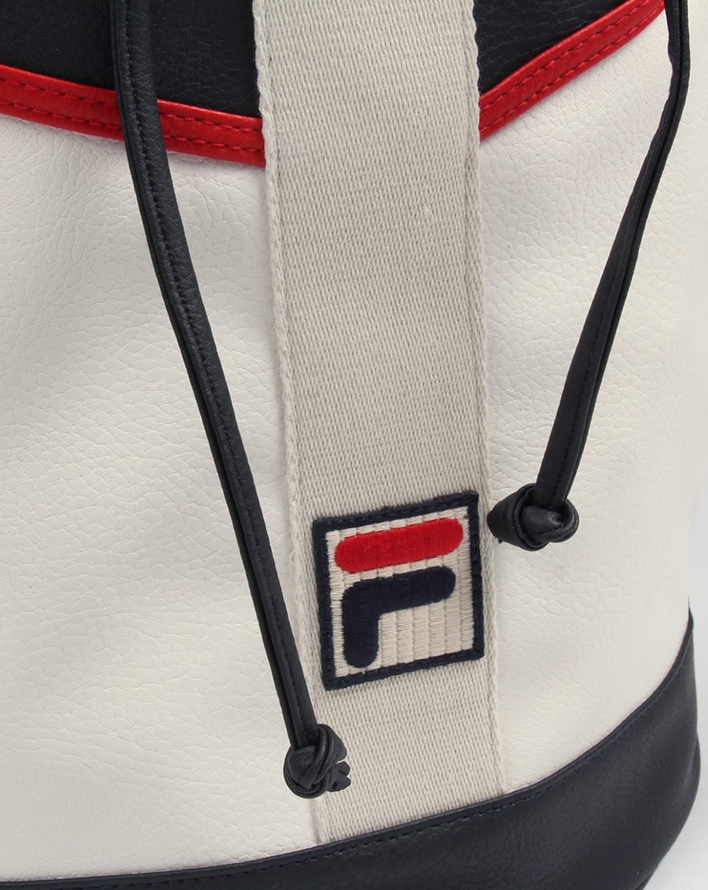 Fila Vintage Biago Reisetasche Marineblau/Weiß