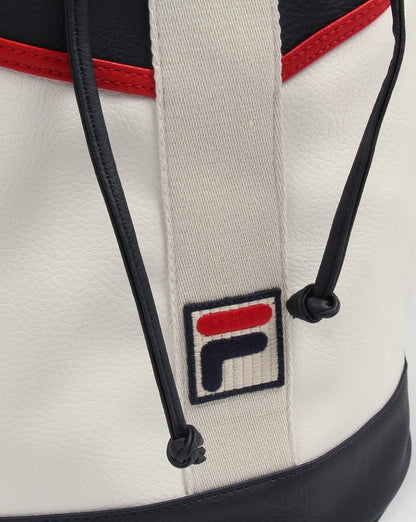 Fila Vintage Biago Reisetasche Marineblau/Weiß