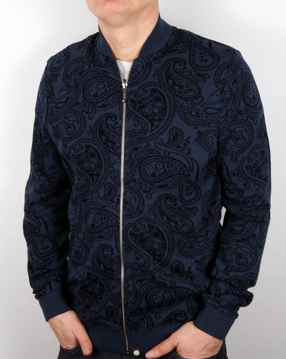 Pretty Green Naseby Trainingsjacke, Marineblau