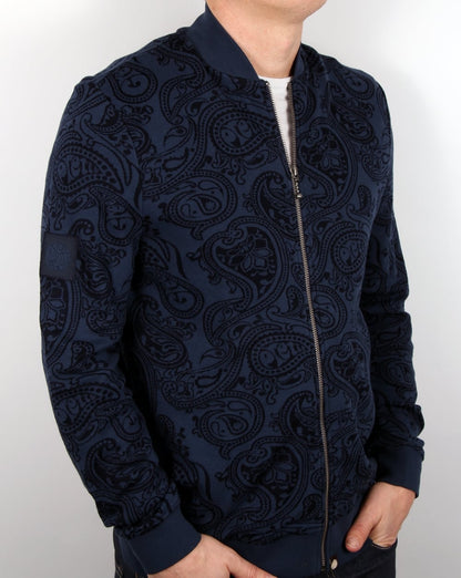 Pretty Green Naseby Trainingsjacke, Marineblau