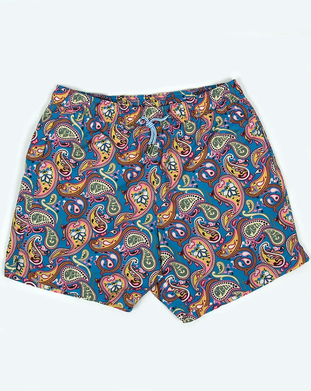 Pretty Green – Badeshorts mit Paisley-Muster, mehrfarbig