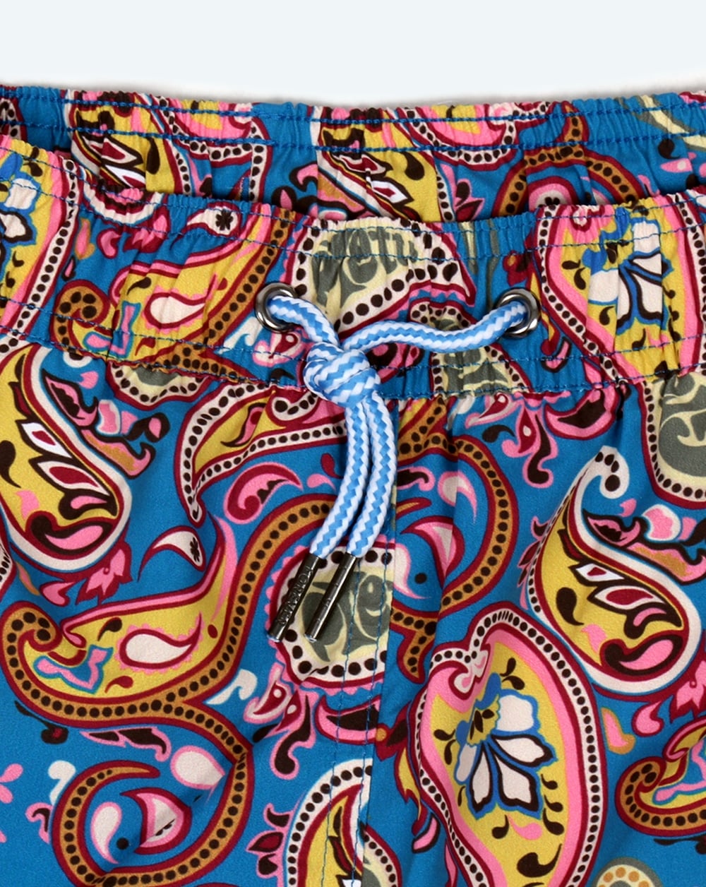 Pretty Green – Badeshorts mit Paisley-Muster, mehrfarbig