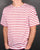 Armor-lux Theviec Stripe T-shirt Red/white