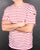 Armor-lux Theviec Stripe T-shirt Red/white