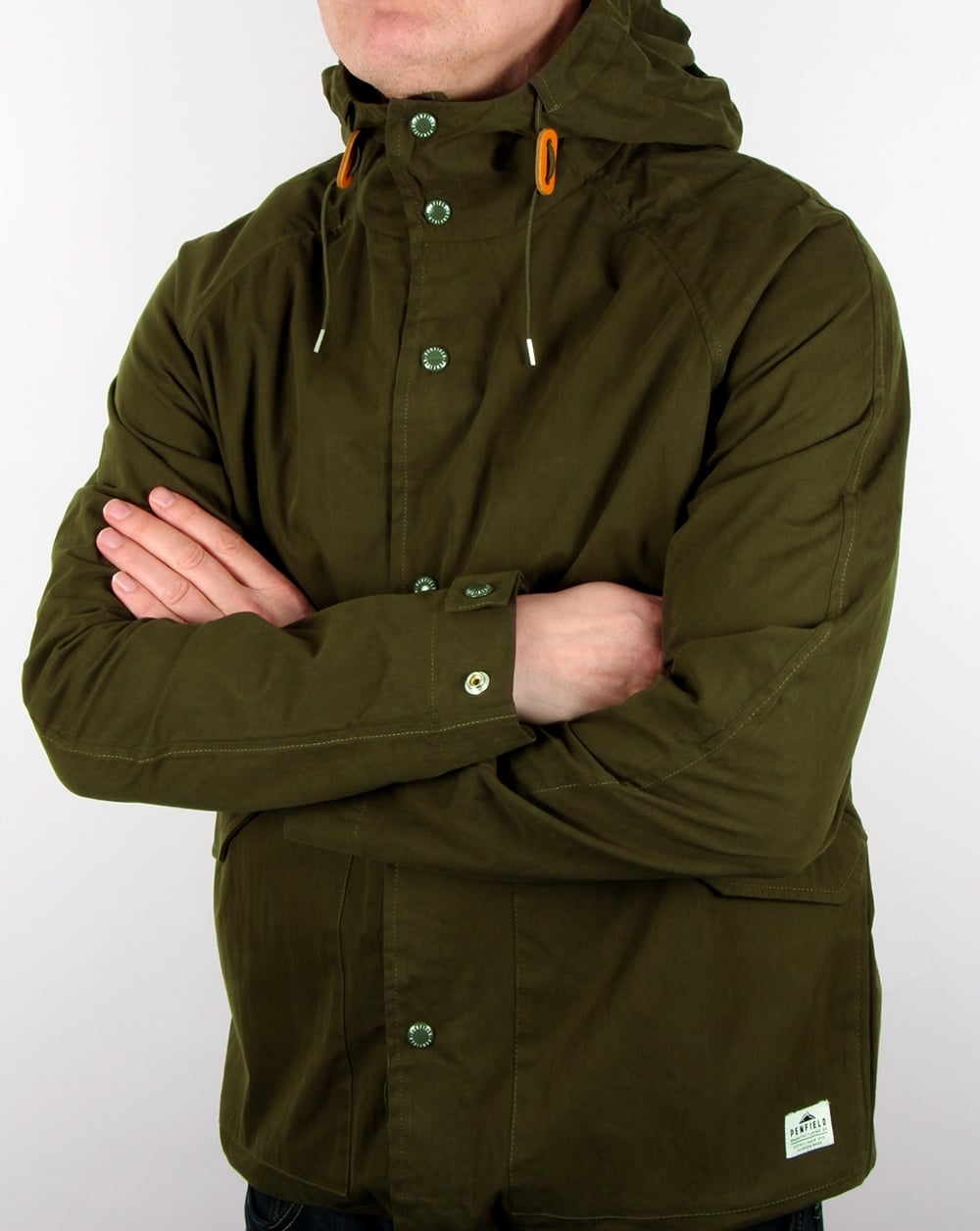 Penfield Davenport Jacke Olivgrün