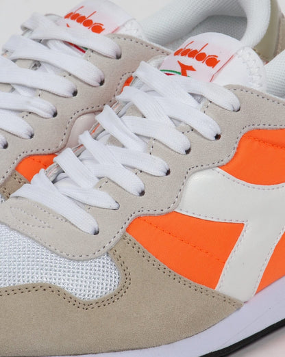 Diadora Camaro Sneakers Zinnoberrot Orange/Weiß