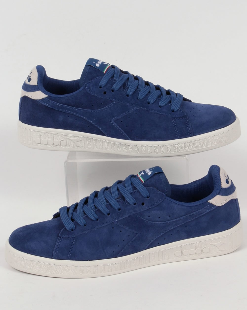 Diadora Game Low Wildledertrainer Saltire Navy