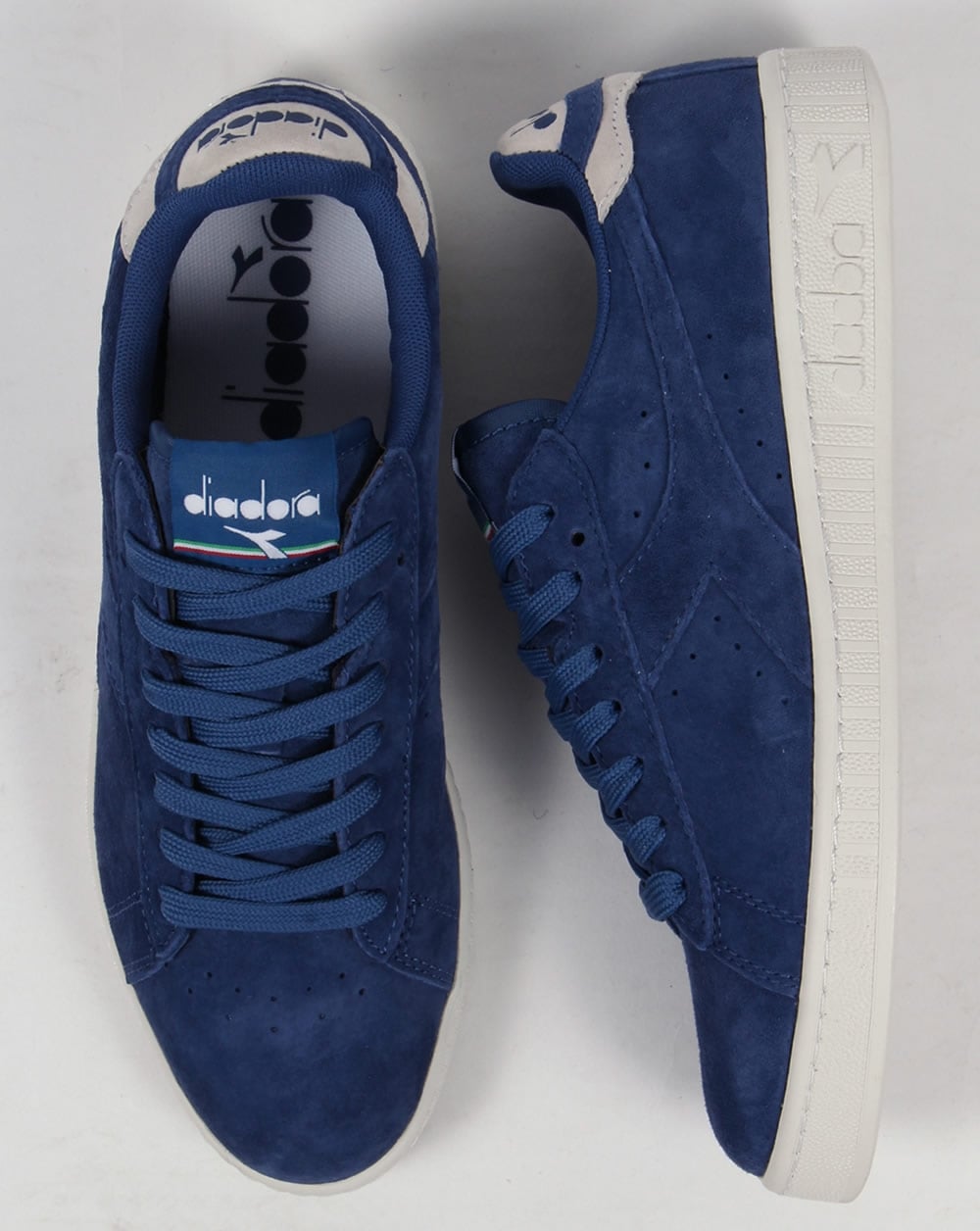 Diadora Game Low Wildledertrainer Saltire Navy