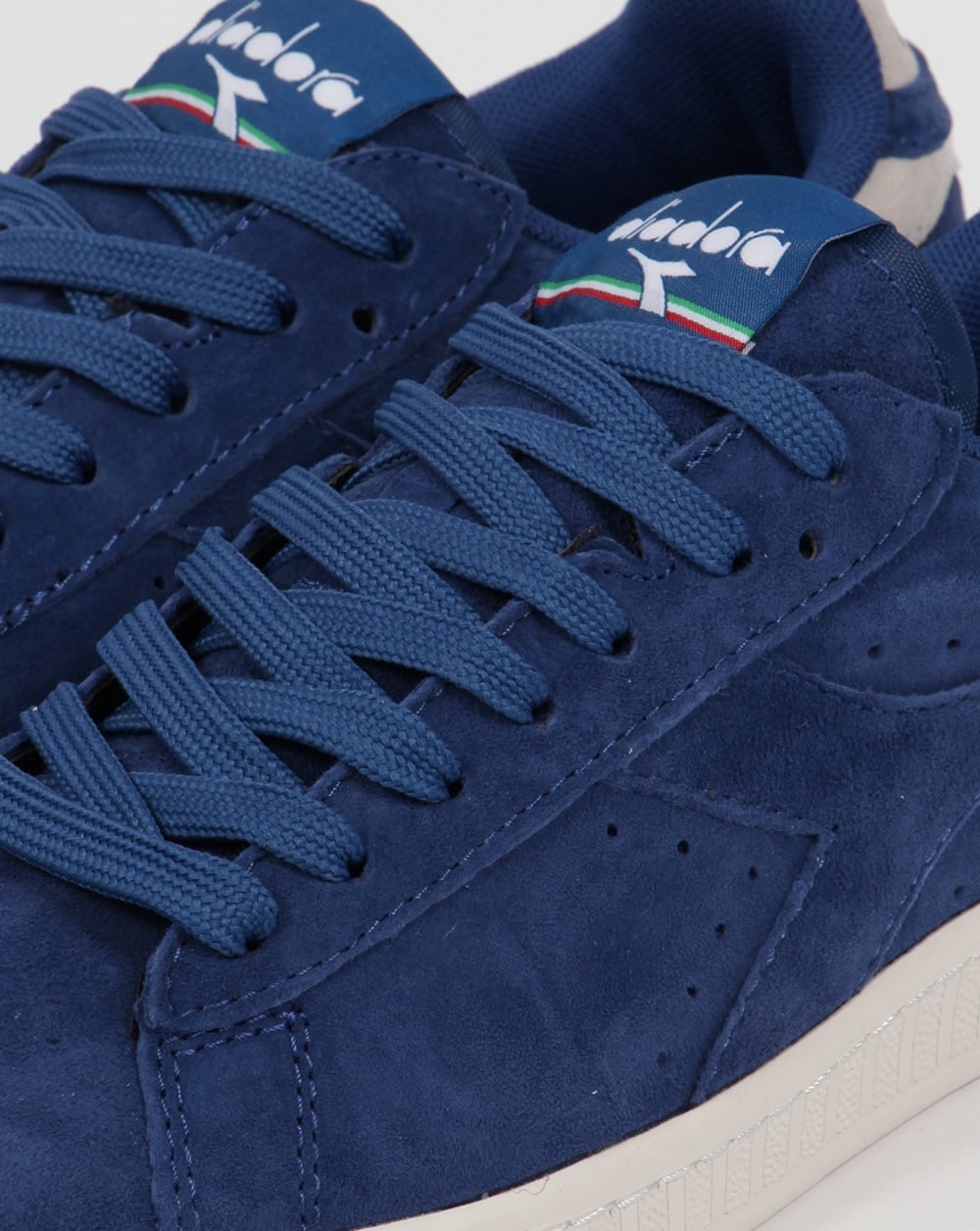 Diadora Game Low Wildledertrainer Saltire Navy