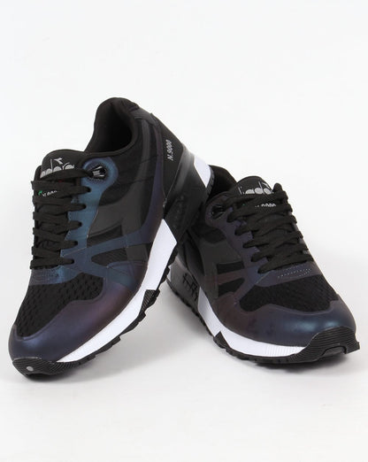 Diadora N9000 MM Hologramm-Sneaker Schwarz
