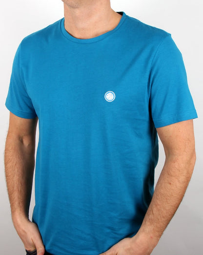 Pretty Green Rundhals-T-Shirt Türkis
