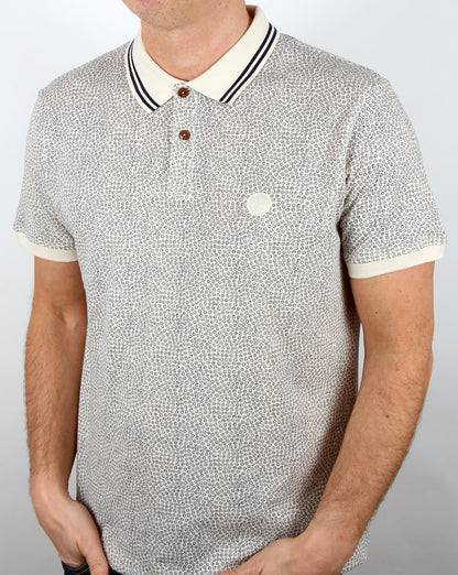 Pretty Green Mayflower Poloshirt Stone